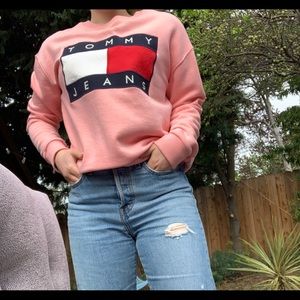 Pink Tommy Hilfiger Crewneck